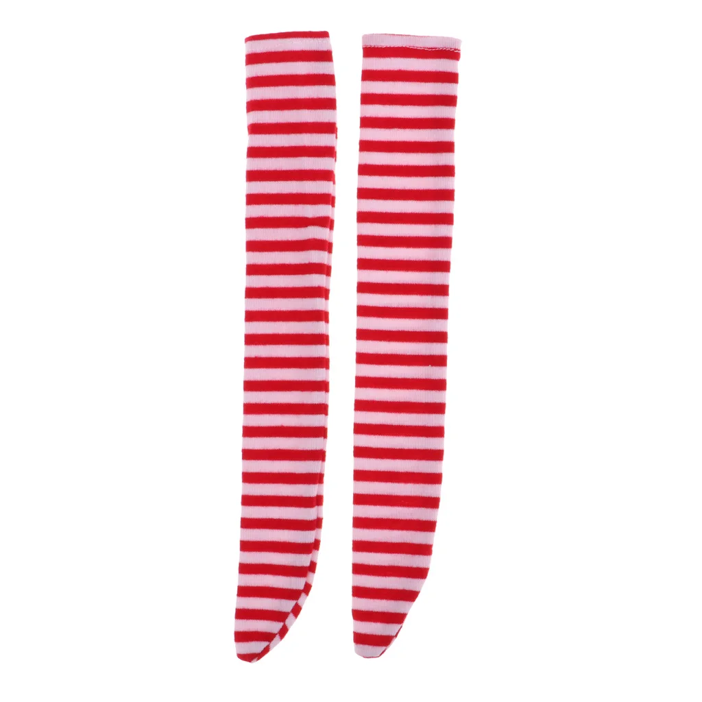 1/3 BJD Doll Trendy Cotton Striped Socks Stockings For 1/3 BJD SD AS MSD YOSD girlsDoll Accessories  outfit accessories