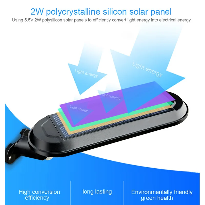  Solar Lamp wall Portable Led Sensor automatically waterproof rechargeable Flashlight Night Garden r - 32999991579