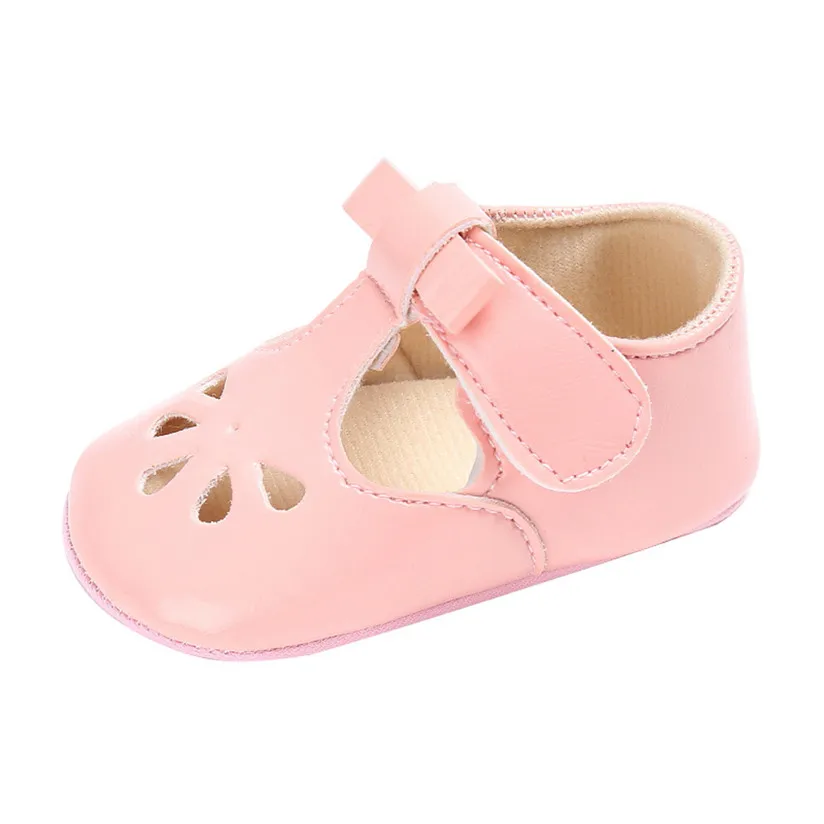 Для малышей для мальчиков и девочек мягкая подошва кроватки обувь малышей мягкой новорожденного ребенка обувь противоскользящая обувь с