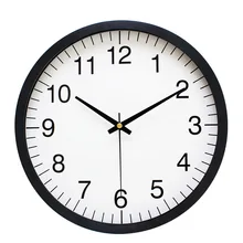 Ultra quiet 10 Inch Simple Digital font b Wall b font font b Clock b font
