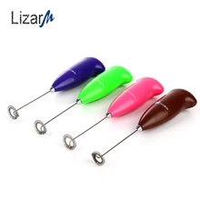 Electric Mini Handle Stirrer for Hot Drinks Milk Drink Coffee Whisk Mixer Hand Egg Beater Frother Foamer Kitchen Cooking Tool mini ceramic handle egg beater stirrer hand mixer whisk kitchen accessories