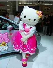 New! Longing for Hello Kitty mascot costume, adult-size Hello Kitty mascot costume, high quality adult costumes mascot