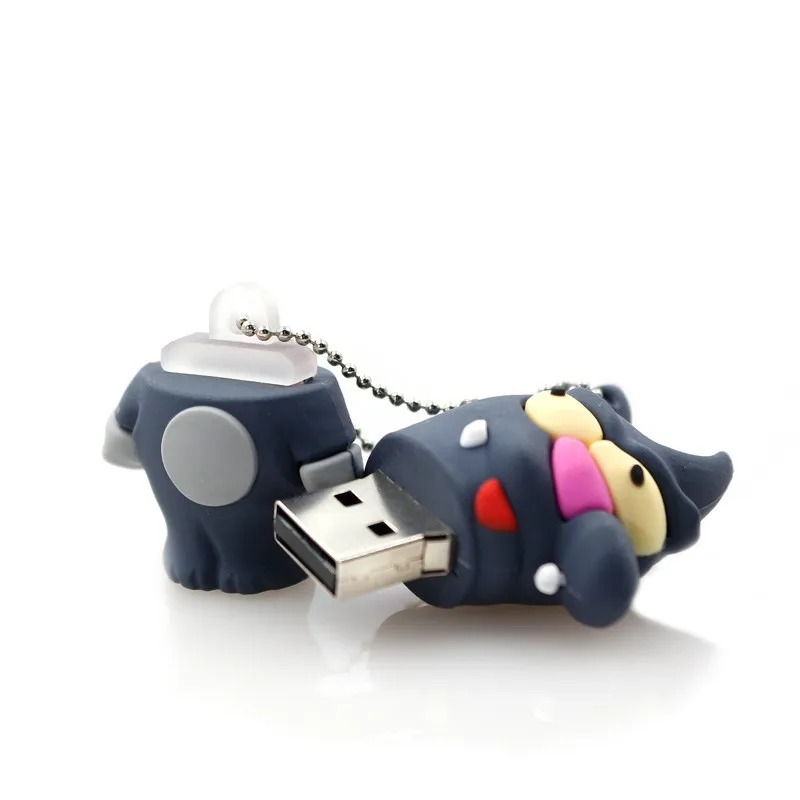 Милые Флешка в форме героя мультика животных Pokemon Пикачу USB Флеш накопители флешки 4 ГБ 8 16 32 64 подарок бесплатная доставка