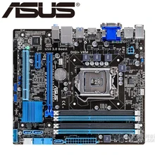 Asus B75M-PLUS настольная материнская плата B75 Socket LGA 1155 i3 i5 i7 DDR3 16G uATX UEFI BIOS оригинальная подержанная материнская плата на продажу
