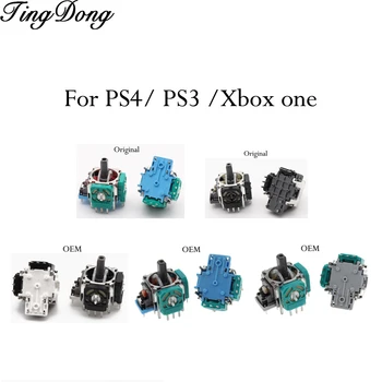 

2pcs Original OEM 3D Joystick Axis Analog Sensor Module Replacement for Playstation4 PS4 Controller