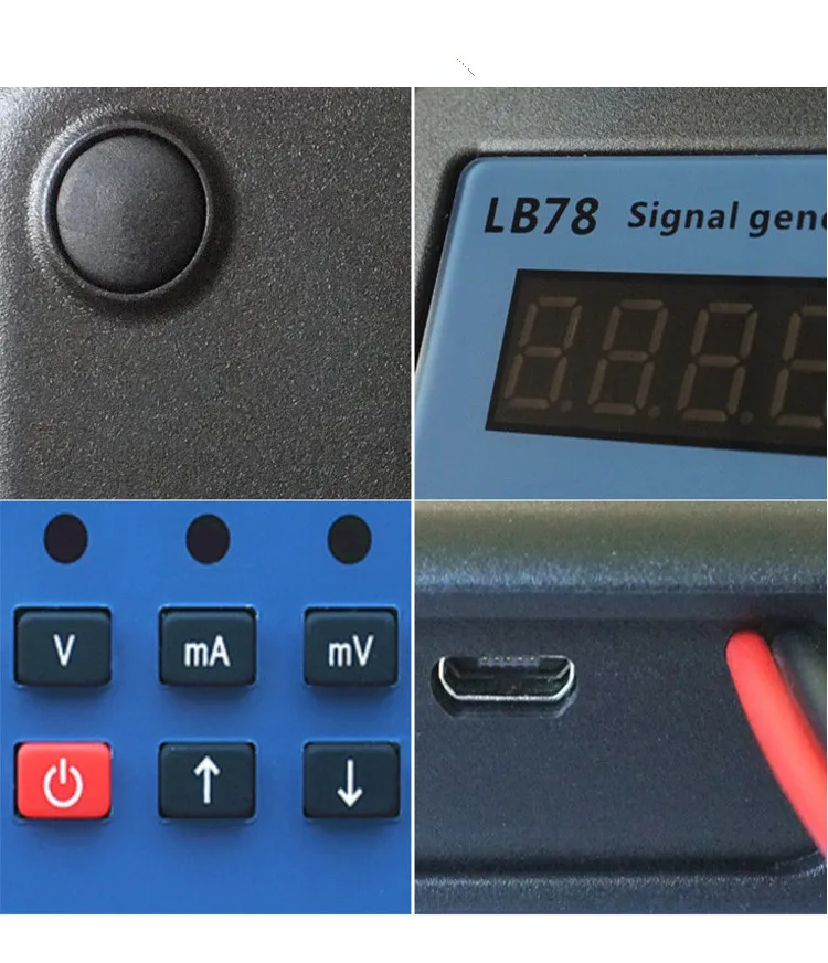 Новый калибратор генератора сигналов LB78 0 20 мА/0 11 В/мВ текущее напряжение