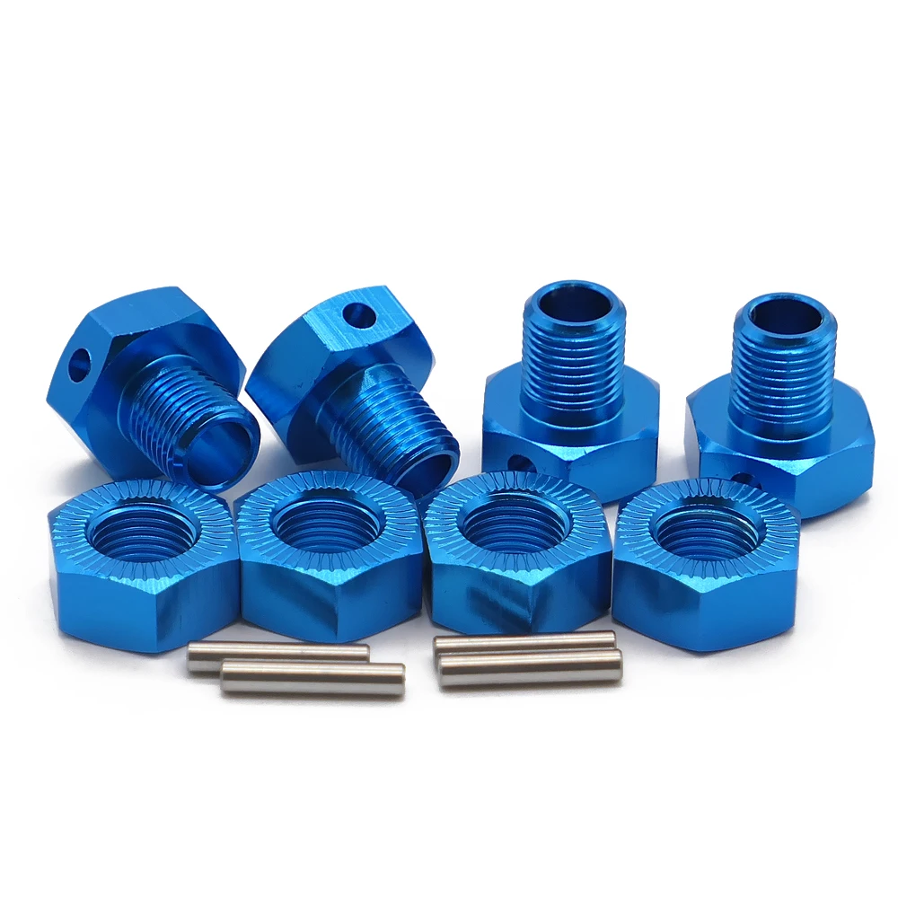 

Alloy 17mm wheel hub hex adapter for rc hobby model car 1:10 JLB Racing big foot monster truck truggy 11101 21101 J3 SPEED part
