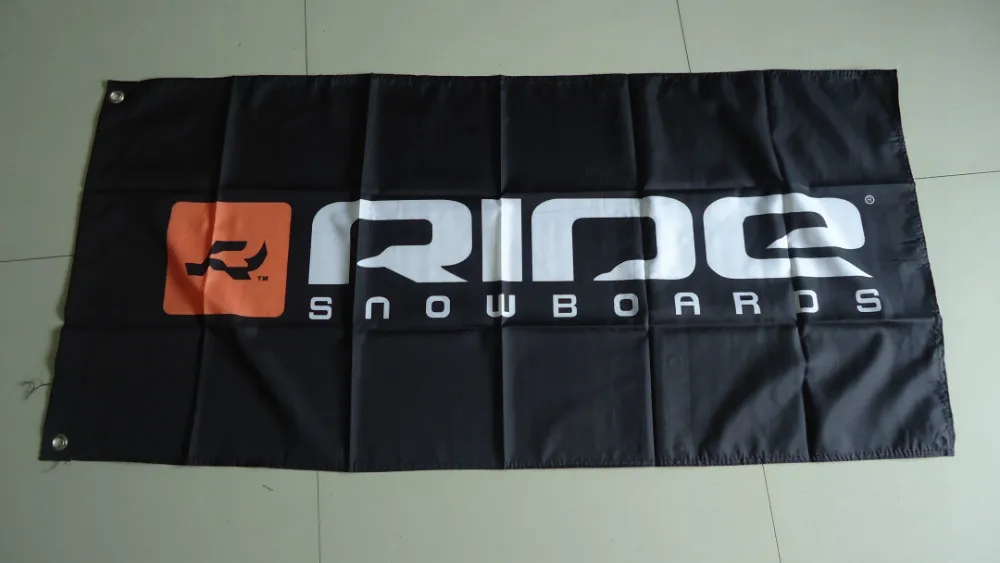 rine сноуборды флаг, rine сноуборды баннер, 90 Х 150 СМ размер, Полиэстер