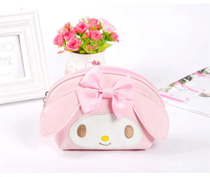 Новая мода My Melody девочки дети мини полиуретановый Кошелек для монет для детей Подарки - Цвет: Бежевый