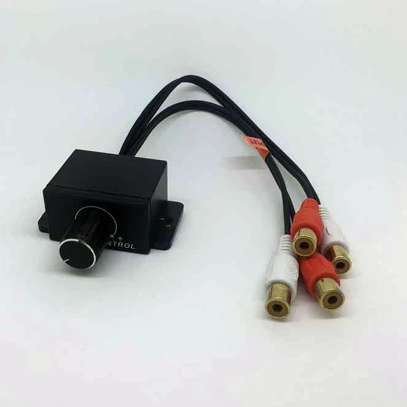 New Car Audio Amplifier Bass Level Remote Volume Control Knob Universal