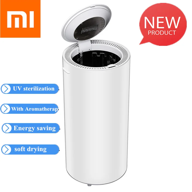 

Youpin Smart Laundry Disinfection Dryer 35L Capacity 650W Power Sterilization Drying Shoe Clothing Dryer UV Sterilization