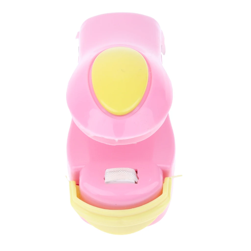 Durable Portable Mini Heat Sealer Sealing Machine For Bath Ball Shrink Wrap Bag Pouch Pink