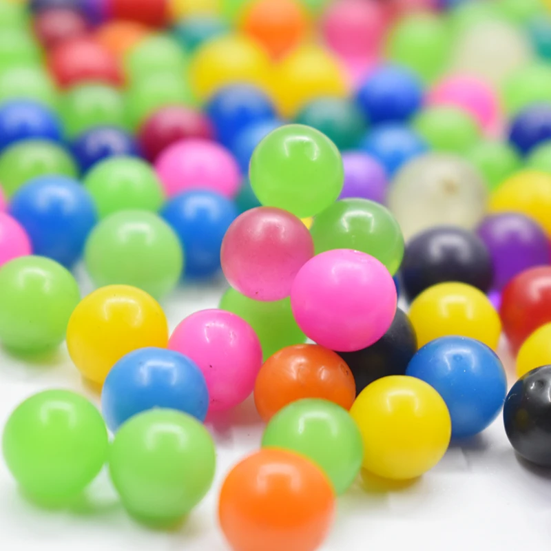 Dry Gel Beads Large Rosy Hydrogel Pearl Shaped 8 10mm Crystal Soil