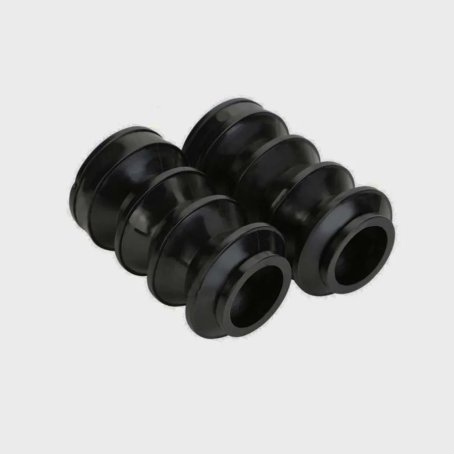 Hotsale Rubber Motorcycle Front Fork Cover Gaiters Gators Boots Dustproof Guard For Harley