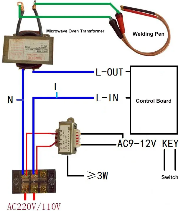 40A 100A lcd цифровой двойной импульсный кодер точечный сварщик сварочный аппарат плата модуля управления для DIY или простая аккумуляторная машина для точечной сварки