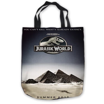 

Custom Canvas jurassic park ToteBags Hand Bags Shopping Bag Casual Beach HandBags Casual 180713-1-58