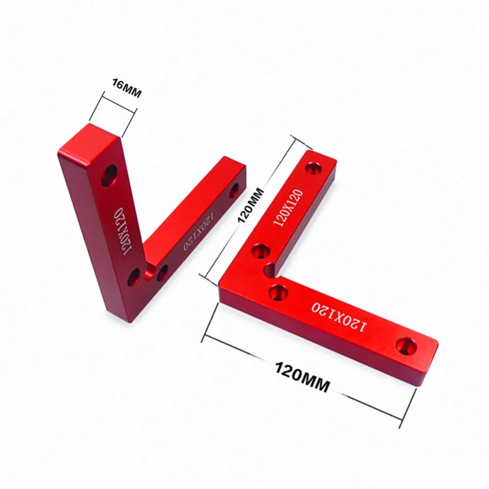 2 шт./лот 90 градусов блок позиционирования деревообрабатывающий зажим прецизионный прямоугольный позиционный Прибор подходит для обработки дерева инструмент