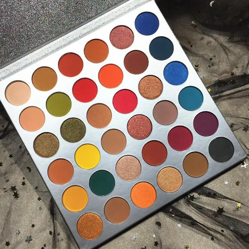 Beauty Glazed 36 цветов Тени для век пудра палитра макияжа мягкие блестящие матовые тени