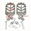 New Foot Rest Pegs Motorcycle Stainless Steel Motorcycle Footpegs For CRF50 XR50 XRF70 CRF70 Pit Dirt Motor Trail Bike Motocross ► Photo 2/4
