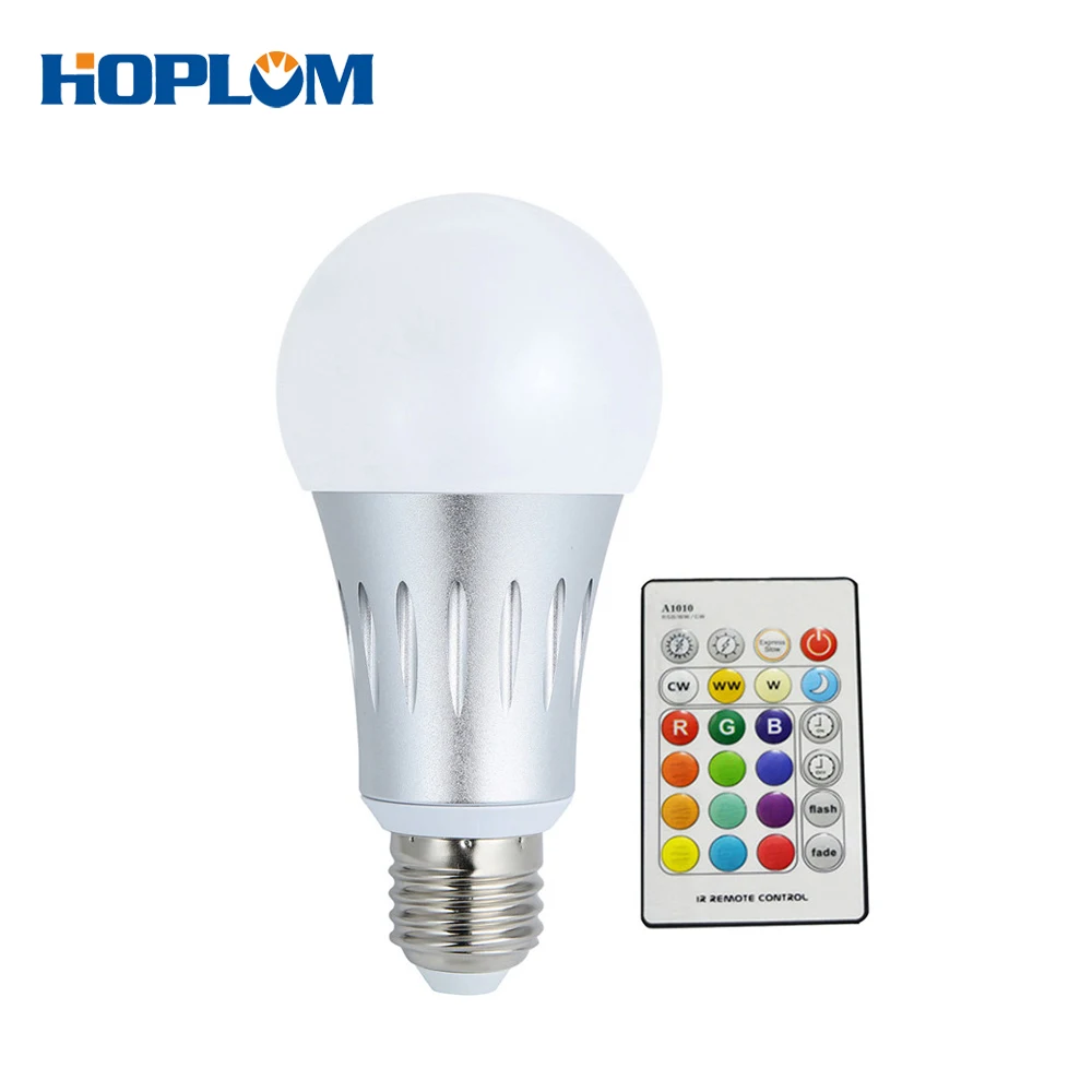 

E27 15W Color Changing LED Bulb Light Lamp Remote Control RGB+White+WW+CW+Night