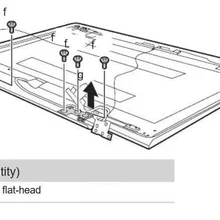 6 шт./компл. винт с шарнирной головкой для lenovo Ideapad 700-15ISK Топ ЖК-задняя крышка