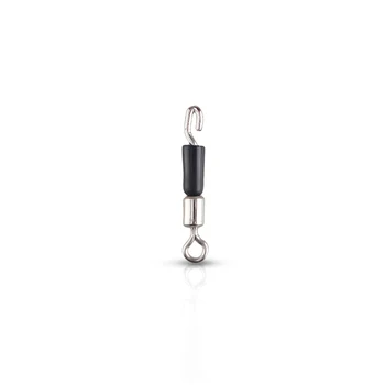 

40pcs Ball Bearing Swivel Solid Rings Fishing Connector Hooks Quick Fast Link