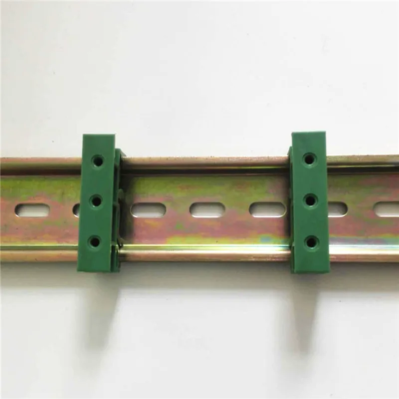 50 пар 35 мм Din Rail Тип PCB кронштейн Панель монтажное основание програмная панель