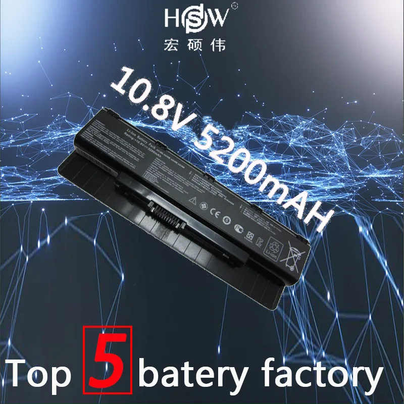 

6cells new battery for ASUS N46 N46V N46VJ N46VM N46VZ N56 N56V N56VJ N56VM N76 N76VZ A31-N56 A32-N56 A33-N56 56WH bateria akku