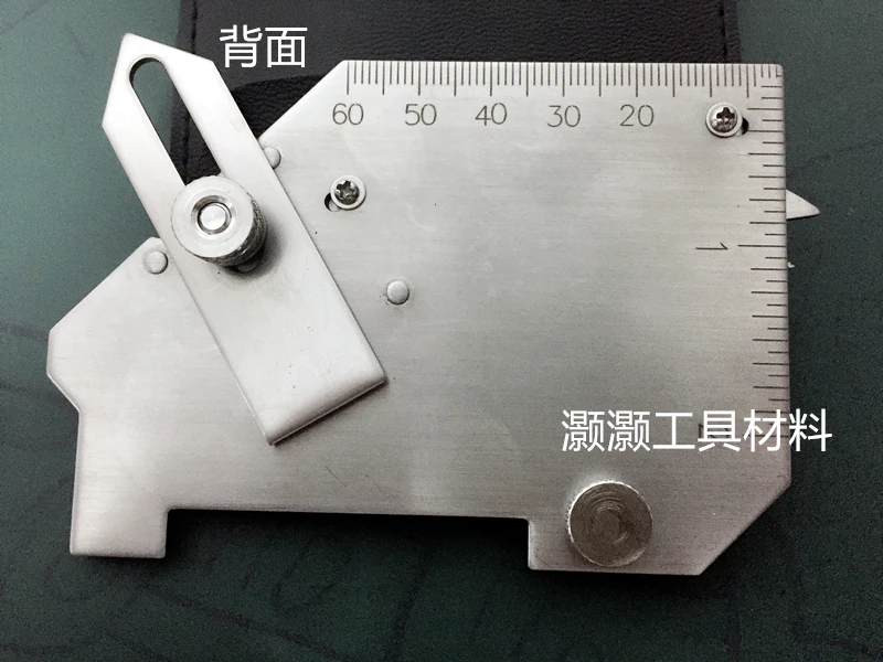 

Cam Angle Weld Gauge MG-8 multi-function welding gauge welding inspection ruler Cam Weld Inspection ruler package Mail