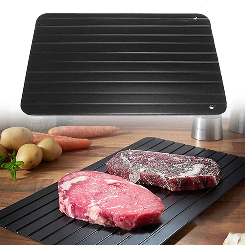 Defrost Tray Magic Defroster Thaws Frozen Food Meat Rapid Fasting
