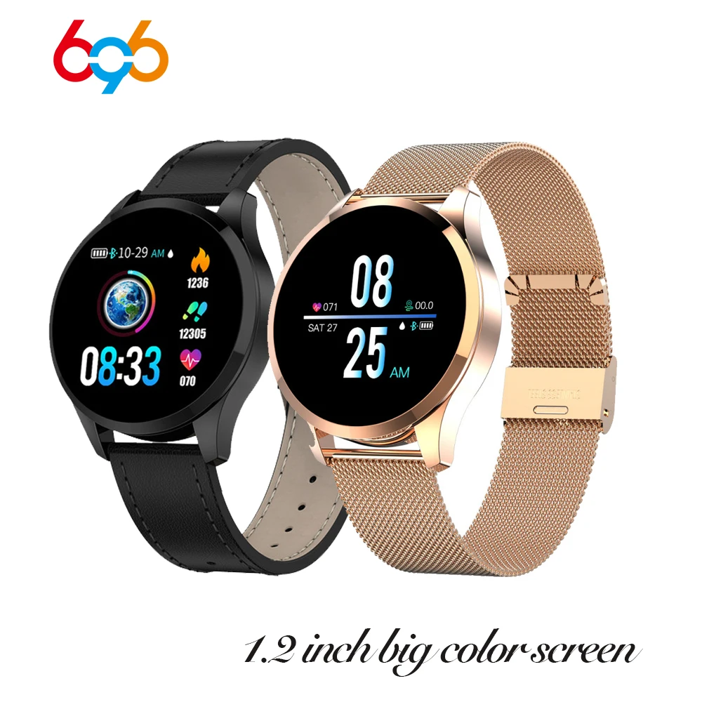 Comprar 696 Q9 pulsera inteligente impermeable mensaje recordatorio de llamada reloj inteligente hombres mujeres monitor de ritmo cardíaco moda Fitness Tracker Banda H