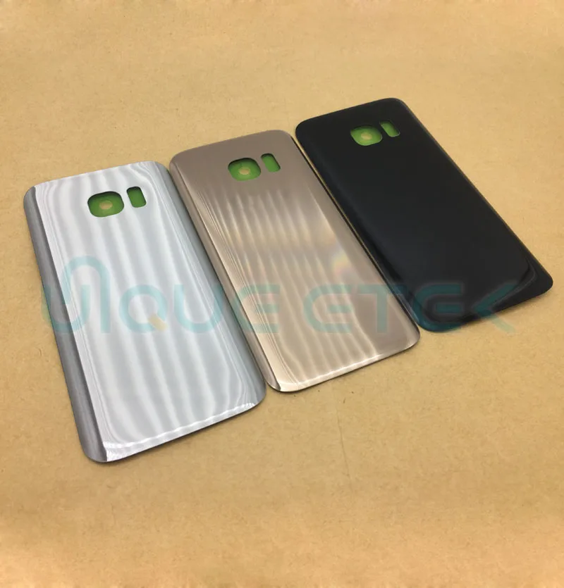 Стеклянная задняя крышка батарейного отсека для Samsung Galaxy S7 G930 корпуса + объектив