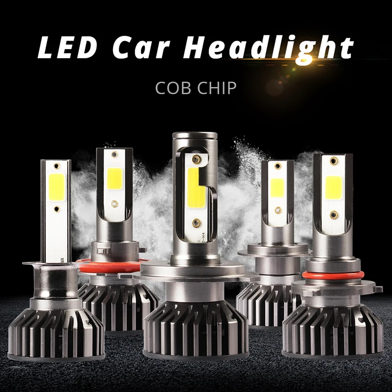 

AILEO 1pcs F2 h4 LED Car Headlight Bulbs h7 led 36W COB H1/H3/H4/H7/H11/H16(JP)/HB3/9005/9006/9012 Lights Fog Lamps Car Styling