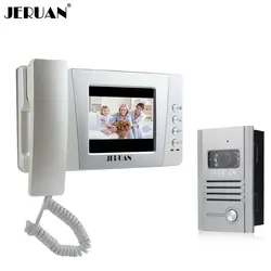 JERUAN 4,3 дюймов TFT Цвет видео домофон Bell Интерком Системы 1 монитор металлический Ночное видение Камера Бесплатная доставка