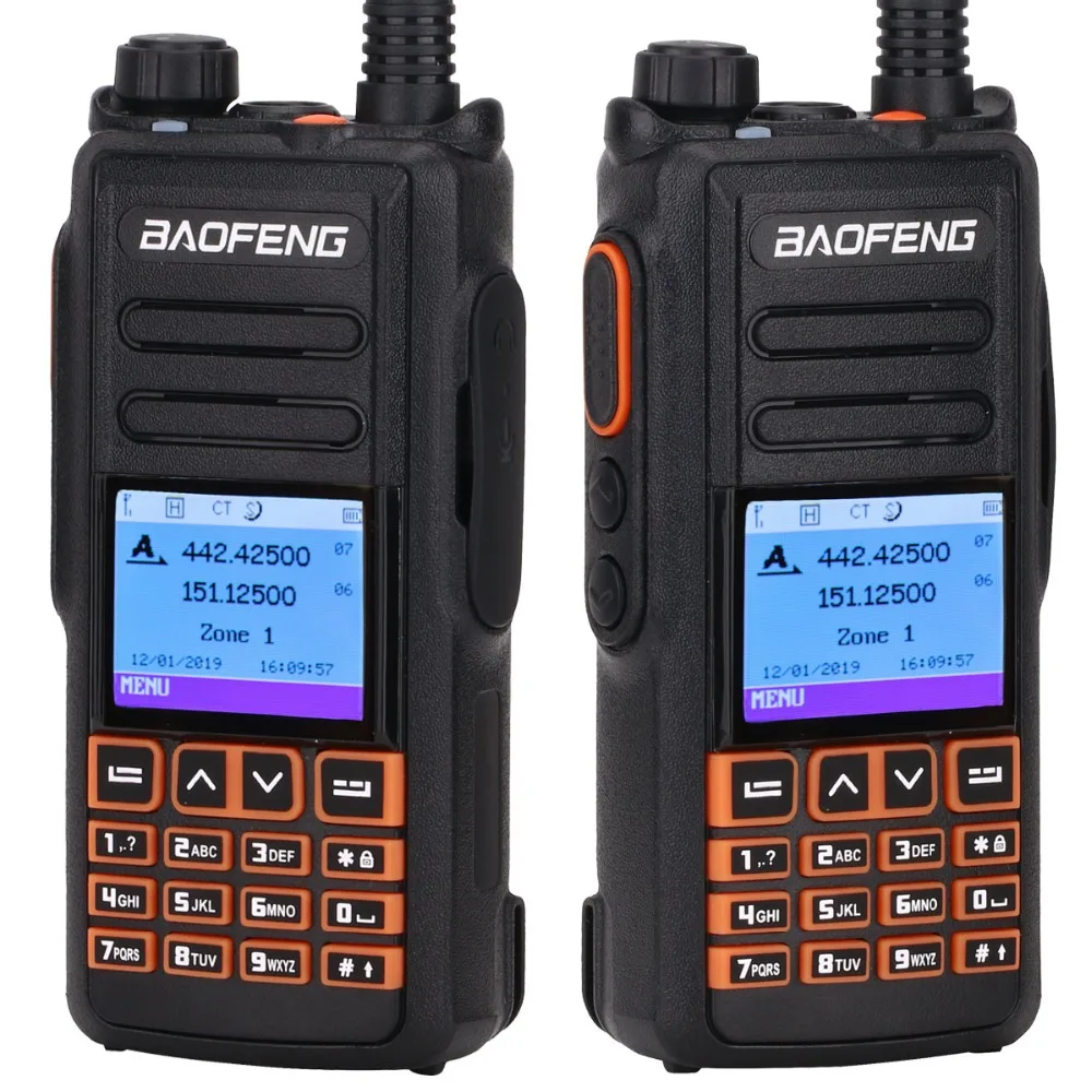 

2pcs 019 Baofeng DM-X Digital/Analog GPS DMR Dual Band Dual Time Slot Repeater SMS Amateur Radio Hf Transceiver Walkie Talkie