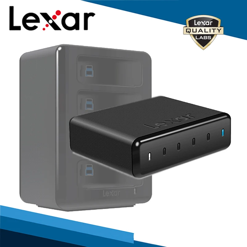 

Lexar Black Mini Portable Card Reader 512GB 256GB USB LED Card Reader High Speed For Professional Workflow Line Card Reader