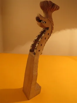

1pcs fancy 4 strings unfinished Norwegian fiddle violin neck