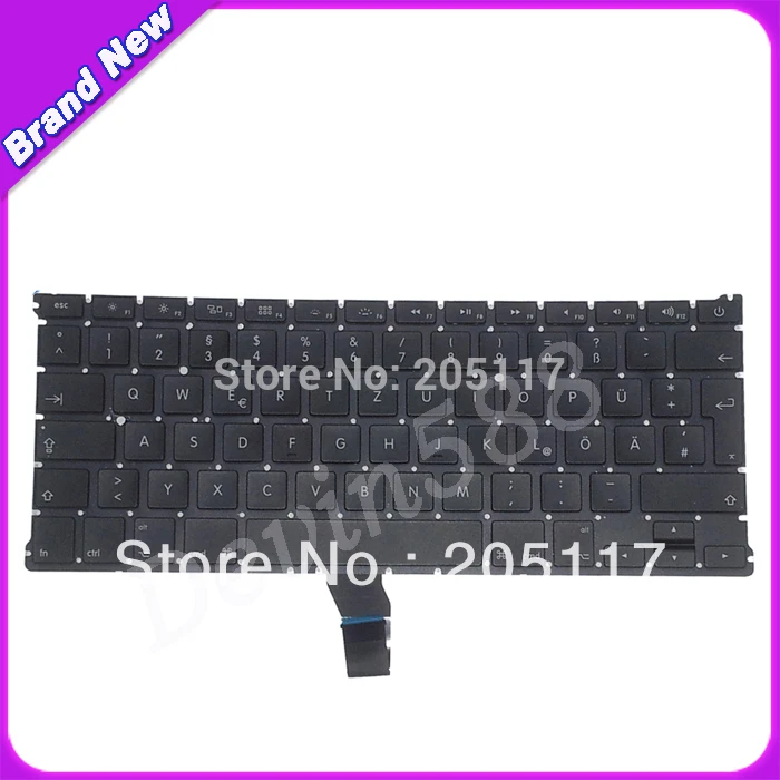 

For Macbook Air 11" A1370 2011 Year Version German Keyboard,100 % working&Tested