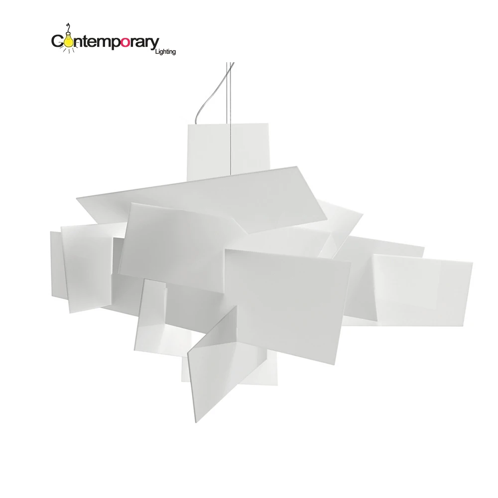 

LED white Irregular and apparently random shade Modern Stacking with class and elegance Creative Modern pendant lamp