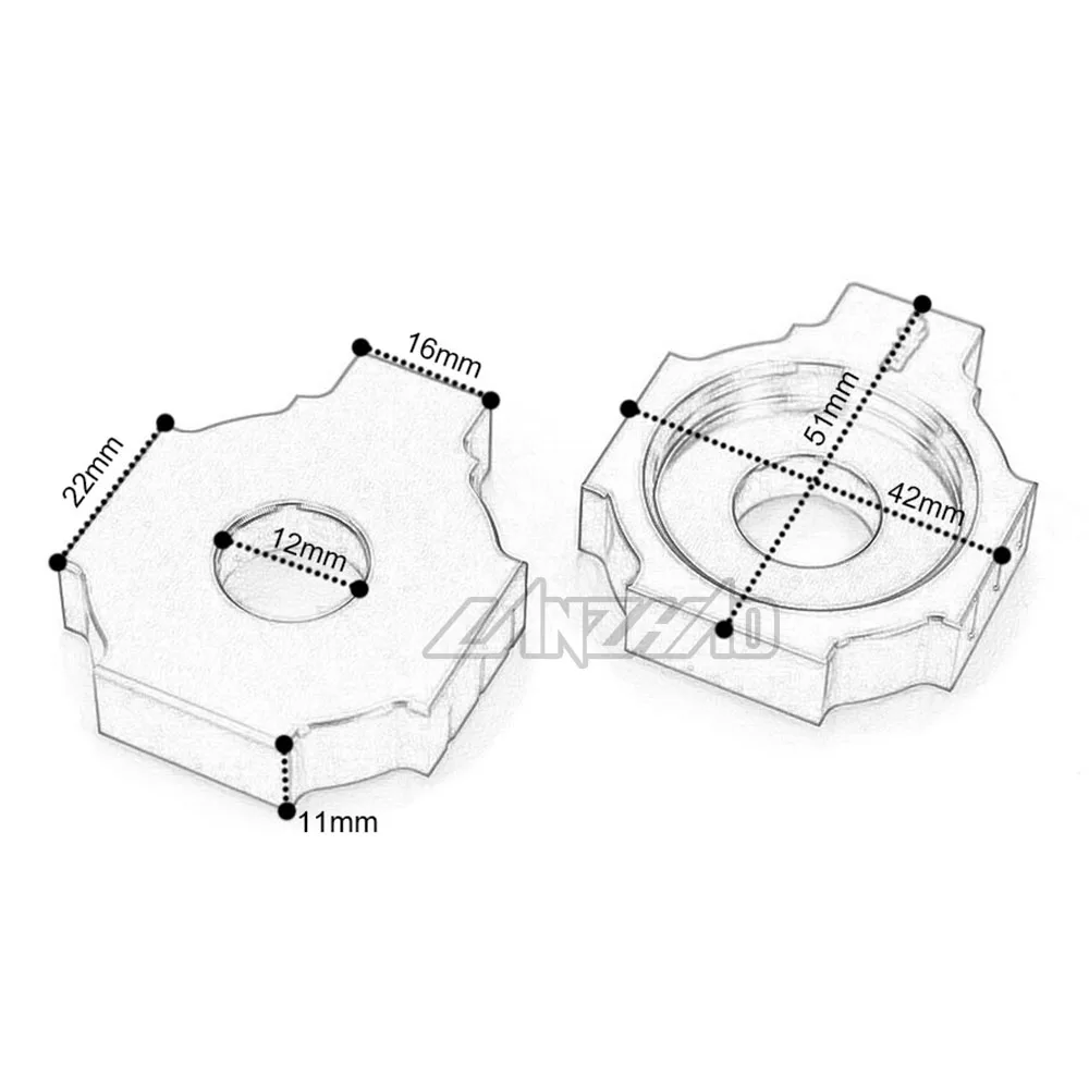 KTM DUKE 250 390 Chain Adjuster (9)