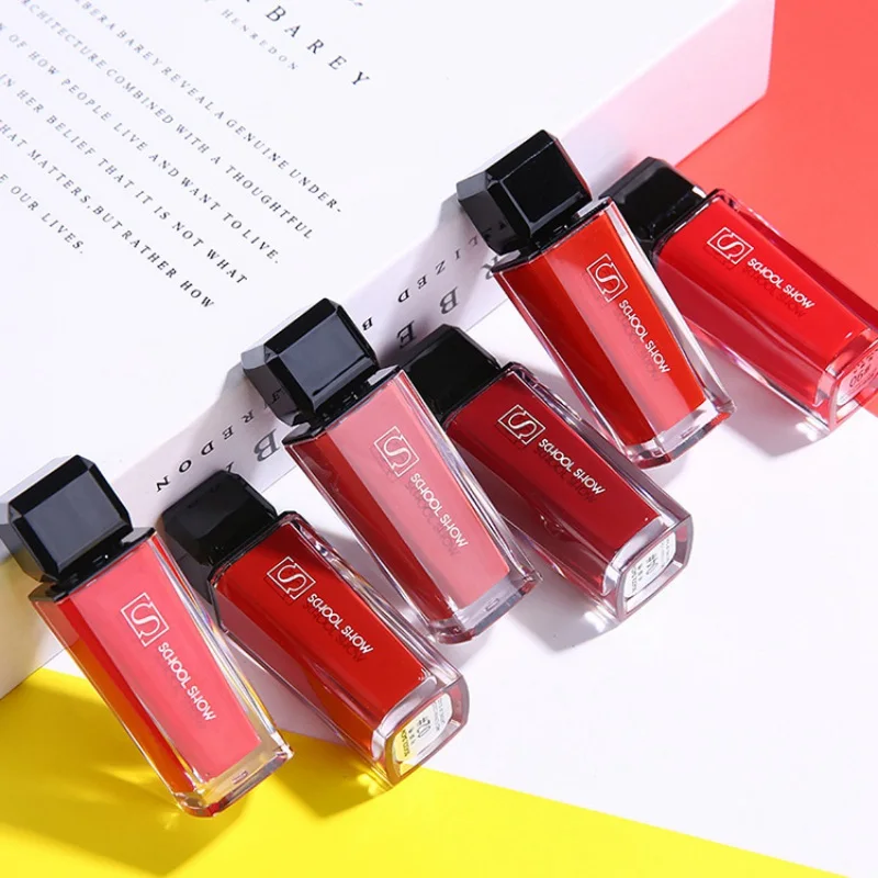 Lip Glaze Long Lasting Moisturizing Non Stick Cup Waterproof Liquid