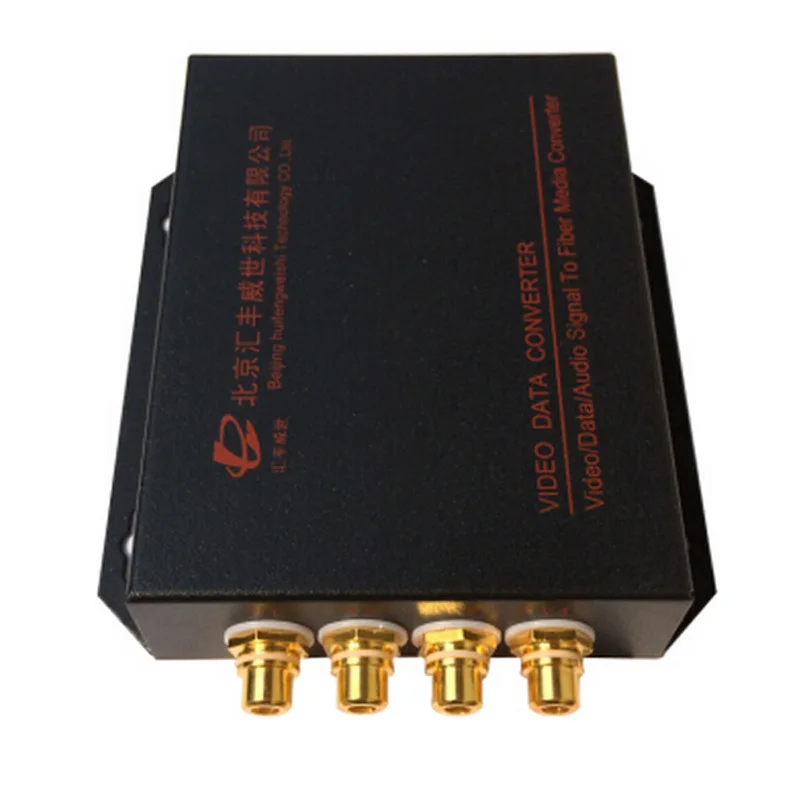 

4 Channel Digital Audio/Data Optical Media Converter Transmitter Receiver 1Pair - High quality