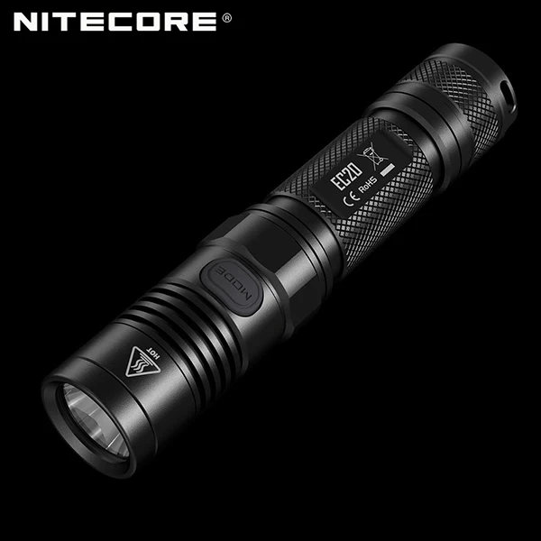 Заводская цена NITECORE EC20 960 люмен XML2 T6 карманный светодиодный фонарик 18650 для активного отдыха - Испускаемый цвет: No battery