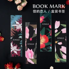 Бумажная закладка для карт с изображением влюбленных туманных джунглей 1 лот = 1 упаковка = 30 шт