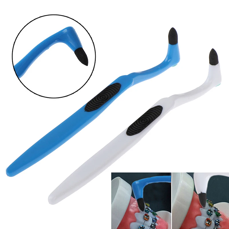 

2 Colors Small Head Soft Hair Toothbrush Correction Teeth Braces Clean Wisdom Tooth Toothbrush Dental Floss Hygiene
