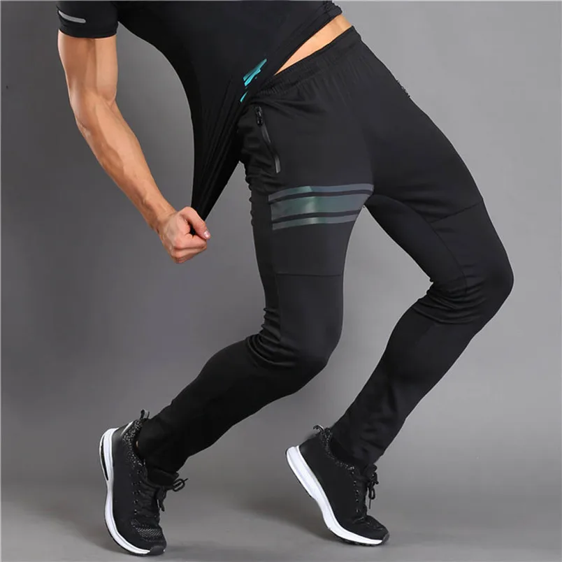 Men Long Casual Sport Pants Gym Slim Fit Trousers Running Pants elastic waist Jogger Gym Sweatpants new arrival #4n25 (10)