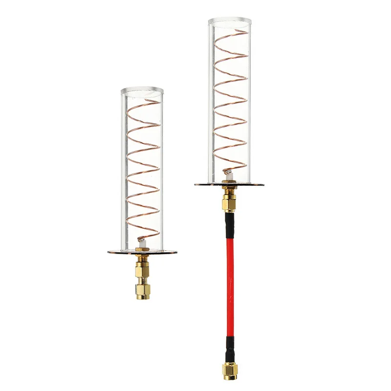 

WYFPV 5.8G Antenna 16DBi RHCP/LHCP Vertical Polarization Directional Spiral Spring Helical Antenna RX Receiver for Racing Drone