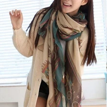 1 шт., хит, модный красивый мягкий хлопковый длинный шарф для женщин и девушек, большой осенне-зимний теплый шарф, шаль, шарфы