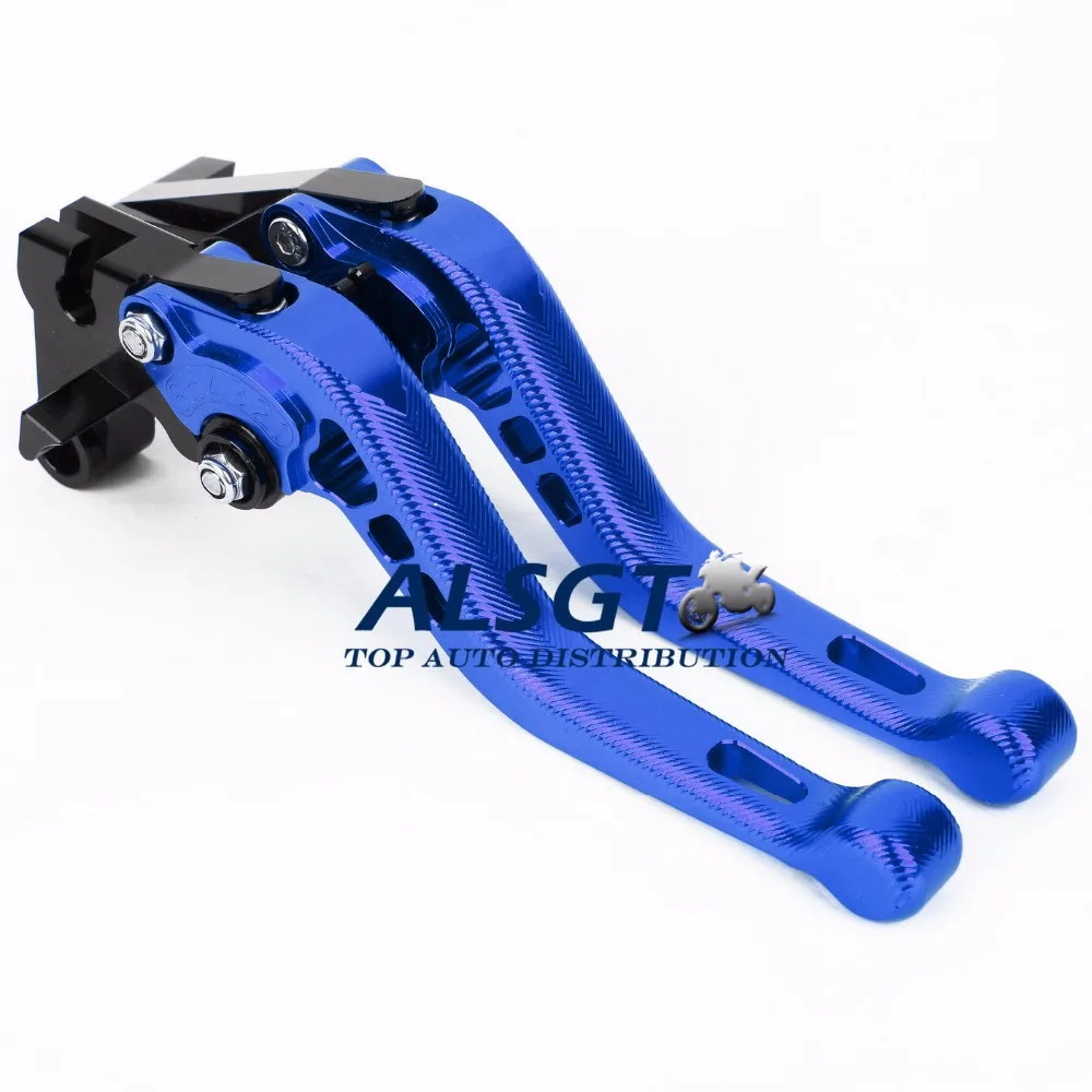 3D Short Blue Для Honda CB750 CB 750 Nighthawk/CBF 600S CBF600S 2004 мотоцикла с ЧПУ 3D длинный/короткий рычаг мото сцепления тормозные рычаги 2 стиля - Цвет: 3D Short Blue