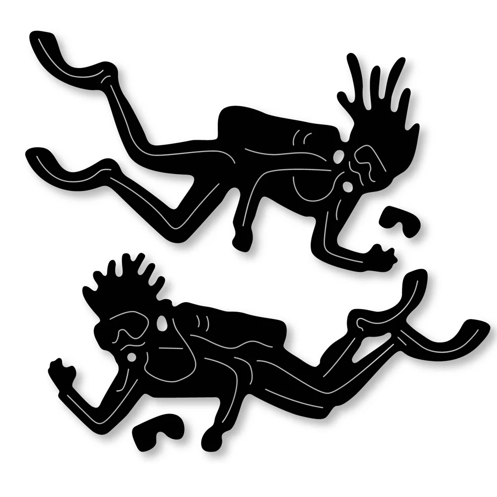 

Estel 2pcs Divers Border Craft Die Cuts Metal Cutting Dies Embossing Stencil for Scrapbooking Album Card Making New Arrival 2019